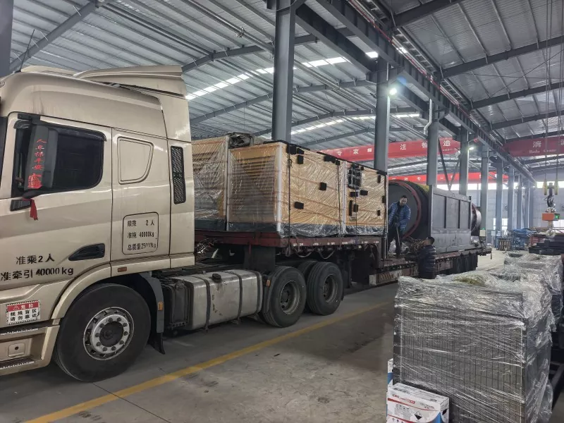 Jinqi Mining Machinery, Rusya'ya Bir Grup Tambur Ayırma ve Destek Ekipmanı Gönderdi