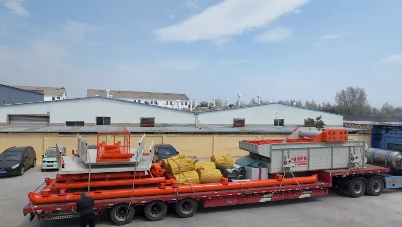 Orta Asya'dan Tekrar Sipariş! Jinqi Altın Madenciliği Elek Ünitesi Sevk Edildi